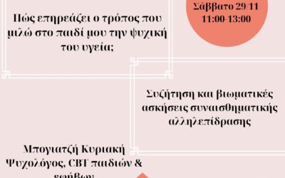 Ομάδα Γονέων Εργαστήριο Ανάπτυξης Δεξιοτήτων